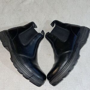 Thorogood Women’s Grunge Boots Size 10.5 M Black Leather Hiking Streetwear EUC
